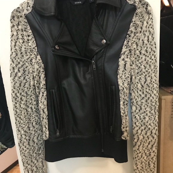 Guess black and knit jacket - Picture 2 of 4